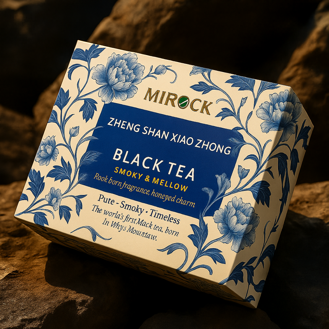 6-cup-MIROCK Wuyi Black Tea · Zheng Shan Xiao Zhong · Medium Box