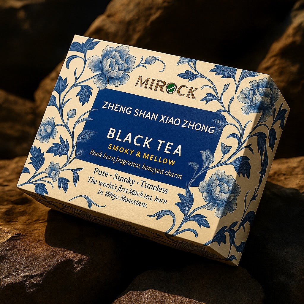 MIROCK Wuyi Black Tea · Zheng Shan Xiao Zhong · Large Box - Calming Relaxation· Large (99.6g) - MiRock Tea | 蜜岩香