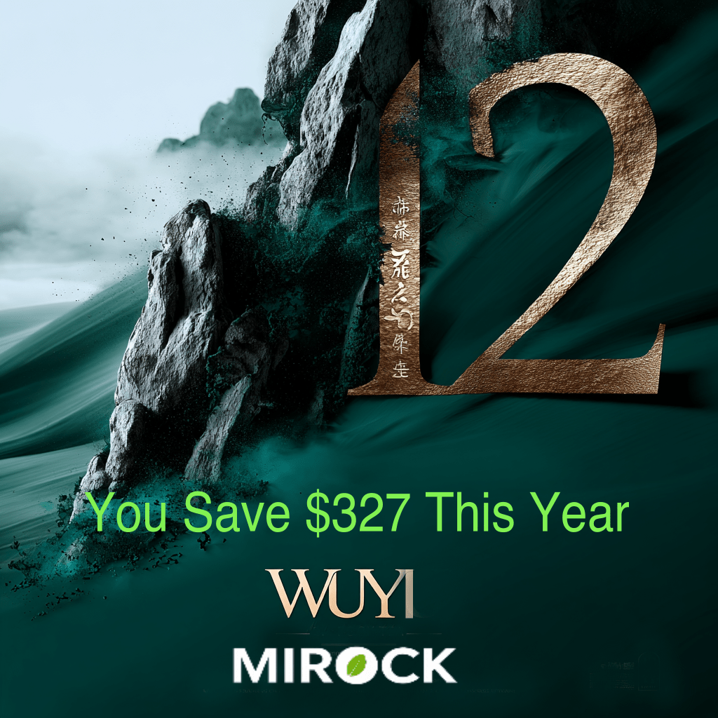 MiRock · Yearly Wuyi Rock Tea Collection (144 Cups Total) - MiRock Tea | 蜜岩香
